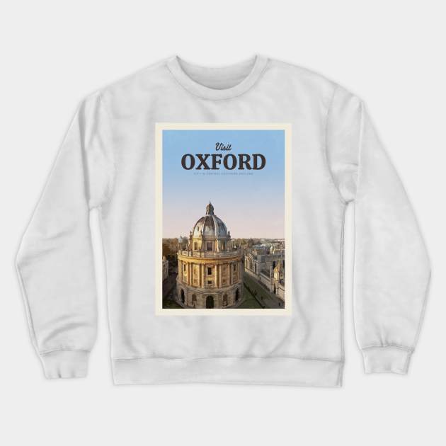 Visit Oxford Crewneck Sweatshirt by Mercury Club